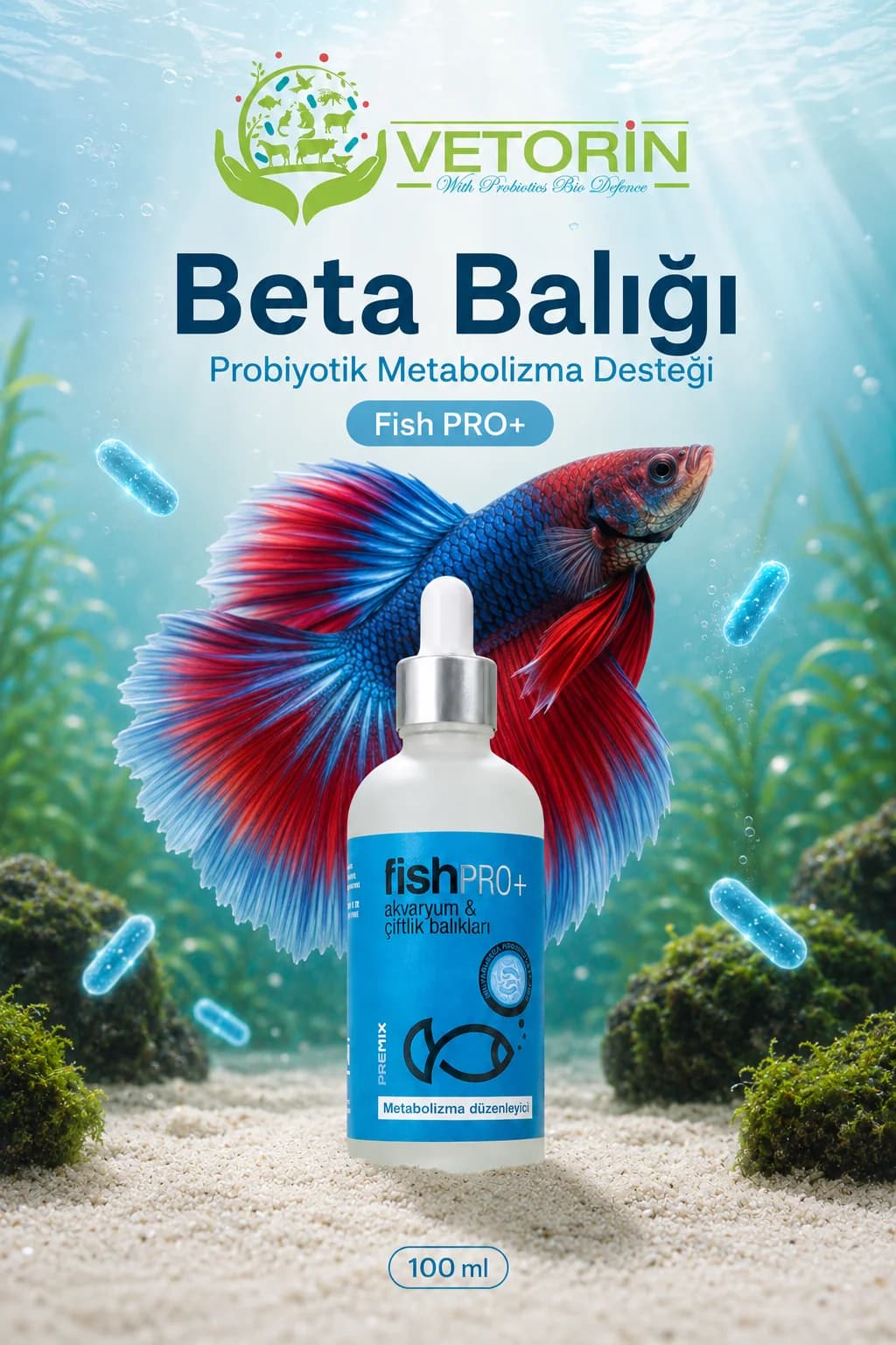 Beta balığı — Vetorin FishPro+
