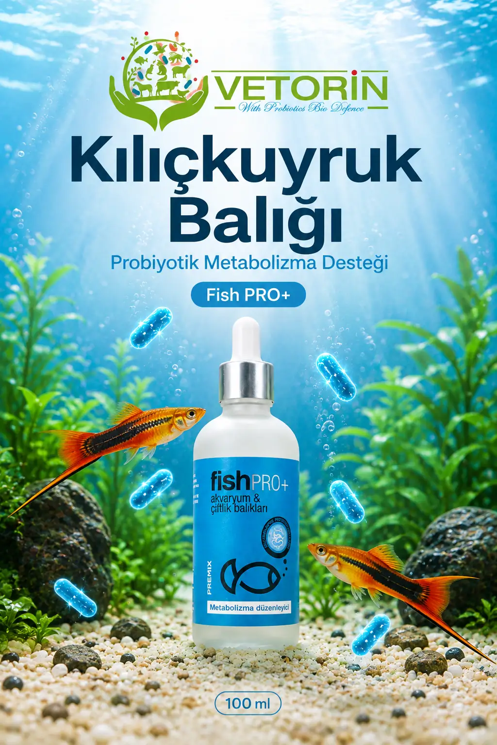 Vetorin FishPro+ Kılıçkuyruk